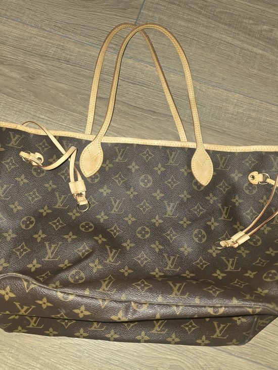 Louis Vuitton Handbags - Louis Vuitton Monogram Canvas Neverfull Tote - Brown/Beige